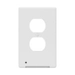 LumiCover Core Duplex Nightlight Wallplate, White